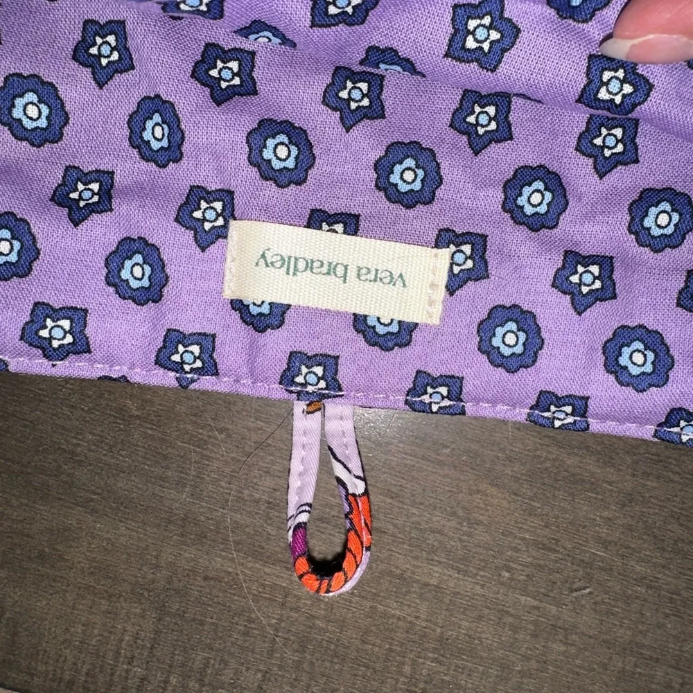 Vera Bradley Purple Butterflies Laptop Case Cover Pouch NWT
